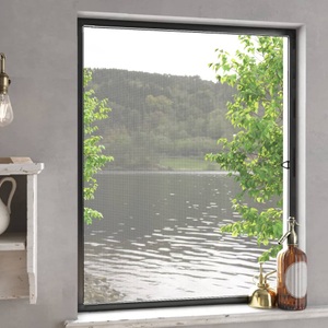 vidaXL, vidaXL Insektenschutz für Fenster Anthrazit 100x120 cm, vidaXL Insektenschutz für Fenster Anthrazit 100x120 cm