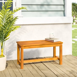 vidaXL, vidaXL Gartenbank 80x35x45 cm Massivholz Akazie