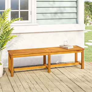 vidaXL, vidaXL Gartenbank 150x35x45 cm Massivholz Akazie