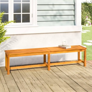 vidaXL, vidaXL Gartenbank 180x35x45 cm Massivholz Akazie, 