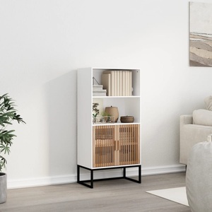vidaXL, vidaXL Sideboard Weiß 60x35x125 cm Holzwerkstoff