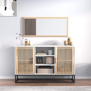 vidaXL, vidaXL Sideboard Weiß 105x30x65 cm Holzwerkstoff