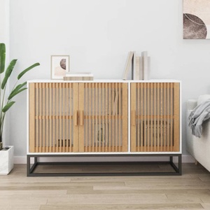 vidaXL, vidaXL Sideboard Weiß 105x30x65 cm Holzwerkstoff