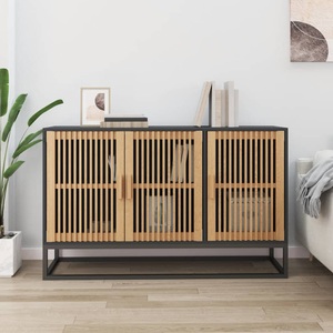 vidaXL, vidaXL Sideboard Schwarz 105x30x65 cm Holzwerkstoff
