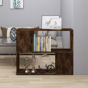 vidaXL, vidaXL Bücherregal/Raumteiler Räuchereiche 80x24x63 cm, 