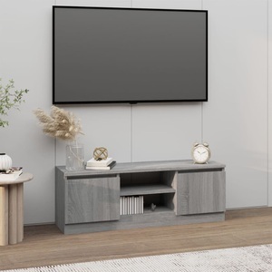 vidaXL, vidaXL TV-Schrank mit Tür Grau Sonoma 102x30x36 cm, vidaXL TV-Schrank mit Tür Grau Sonoma 102x30x36 cm