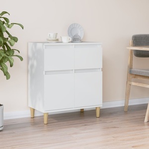 vidaXL, vidaXL Sideboard Weiß 60x35x70 cm Holzwerkstoff, vidaXL Sideboard Weiß 60x35x70 cm Holzwerkstoff