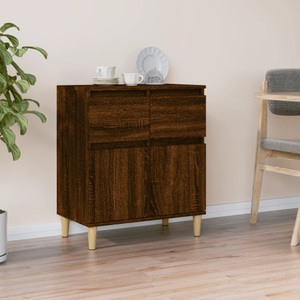 vidaXL, vidaXL Sideboard Braun Eichen-Optik 60x35x70 cm Holzwerkstoff