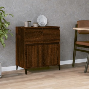 vidaXL, vidaXL Sideboard Braun Eichen-Optik 60x35x70 cm Holzwerkstoff