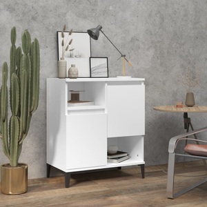 vidaXL, vidaXL Sideboard Weiß 60x35x70 cm Holzwerkstoff