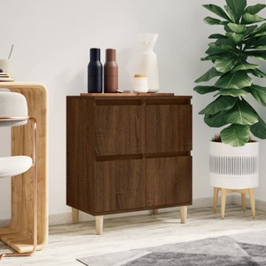 vidaXL, vidaXL Sideboard Braun Eichen-Optik 60x35x70 cm Holzwerkstoff