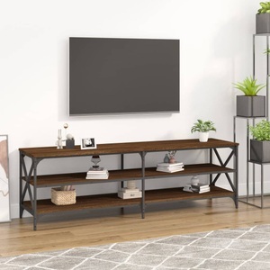 vidaXL, vidaXL TV-Schrank Braun Eichen-Optik 160x40x50 cm Holzwerkstoff
