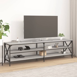 vidaXL, vidaXL TV-Schrank Grau Sonoma 180x40x50 cm Holzwerkstoff