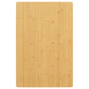 vidaXL, vidaXL Tischplatte 60x100x2,5 cm Bambus, vidaXL Tischplatte 60x100x2,5 cm Bambus