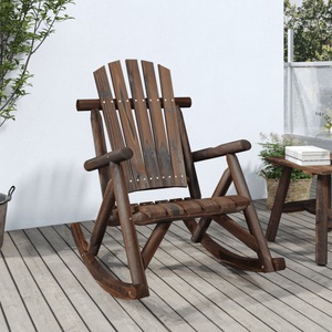 vidaXL, vidaXL Garten-Schaukelstuhl 69x96x101 cm Massivholz Fichte, vidaXL Garten-Schaukelstuhl 69x96x101 cm Massivholz Fichte