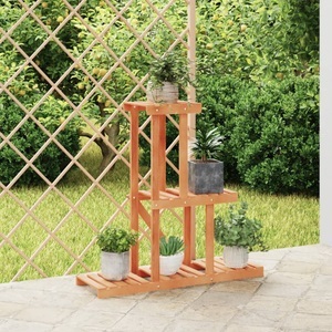 vidaXL, vidaXL Blumenständer 81x25x75,5 cm Massivholz Tanne, vidaXL Blumenständer 81x25x75,5 cm Massivholz Tanne