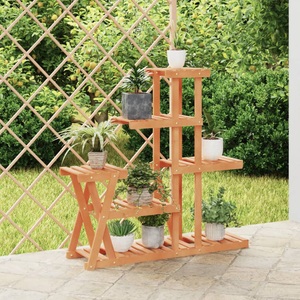 vidaXL, vidaXL Blumenständer 95x25x96 cm Massivholz Tanne, vidaXL Blumenständer 95x25x96 cm Massivholz Tanne