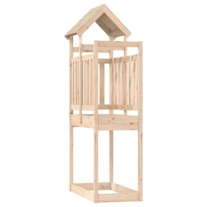 vidaXL, vidaXL Spielturm 52,5x110,5x214 cm Massivholz Kiefer, vidaXL Spielturm 52,5x110,5x214 cm Massivholz Kiefer