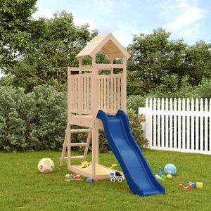 vidaXL, vidaXL Spielturm mit Rutsche und Leiter Massivholz Kiefer, vidaXL Spielturm Massivholz Kiefer