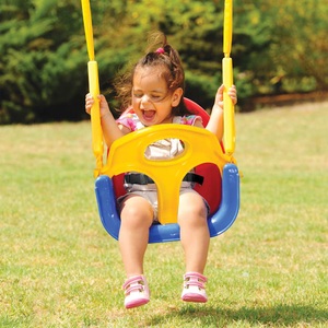 vidaXL, vidaXL 3-in-1-Schaukelsitz für Kinder 29x40x39,5 cm Polypropylen