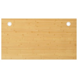 vidaXL, vidaXL Schreibtischplatte 110x60x2,5 cm Bambus