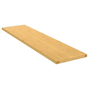 vidaXL, vidaXL Wandregal 80x20x1,5 cm Bambus, vidaXL Wandregal 80x20x1,5 cm Bambus