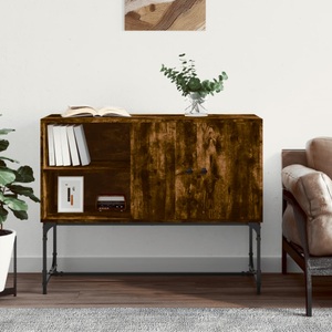 vidaXL, vidaXL Sideboard Räuchereiche 100x40x79,5 cm Holzwerkstoff