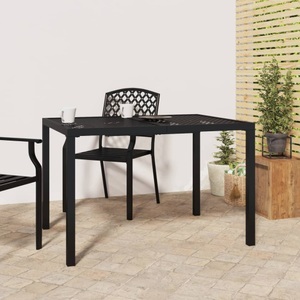 vidaXL, vidaXL Gartentisch Anthrazit 110x80x72 cm Stahl, vidaXL Gartentisch Anthrazit 110x80x72 cm Stahl