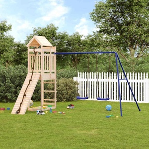 vidaXL, vidaXL Spielturm Massivholz Kiefer