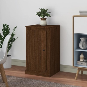 vidaXL, vidaXL Sideboard Braun Eichen-Optik 37,5x35,5x67,5 cm Holzwerkstoff, vidaXL Sideboard Braun Eichen-Optik 37,5x35,5x67,5 cm Holzwerkstoff