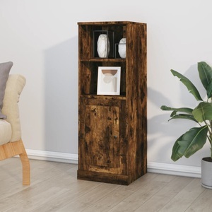 vidaXL, vidaXL Highboard Räuchereiche 36x35,5x103,5 cm Holzwerkstoff, vidaXL Highboard Räuchereiche 36x35,5x103,5 cm Holzwerkstoff