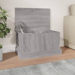 vidaXL, vidaXL Truhe Grau Sonoma 50x30x28 cm Holzwerkstoff, vidaXL Truhe Grau Sonoma 50x30x28 cm Holzwerkstoff