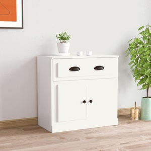 vidaXL, vidaXL Sideboard Weiß 70x35,5x67,5 cm Holzwerkstoff