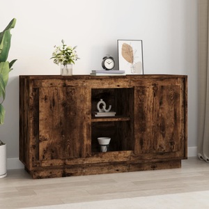 vidaXL, vidaXL Sideboard Räuchereiche 102x35x60 cm Holzwerkstoff