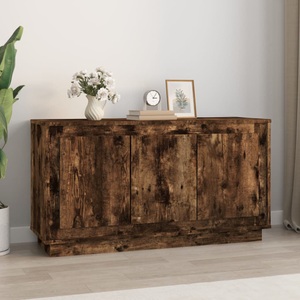 vidaXL, vidaXL Sideboard Räuchereiche 102x35x55 cm Holzwerkstoff