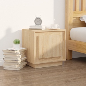 vidaXL, vidaXL Nachttisch Sonoma-Eiche 44x35x45 cm Holzwerkstoff