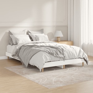 vidaXL, vidaXL Bettgestell Weiß 120x190 cm Holzwerkstoff