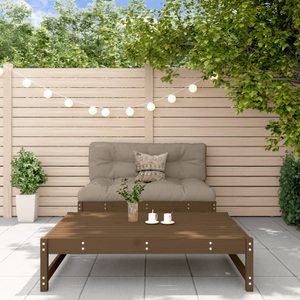 vidaXL, vidaXL 2-tlg. Garten-Lounge-Set Honigbraun Massivholz Kiefer, vidaXL 2-tlg. Garten-Lounge-Set Honigbraun Massivholz Kiefer