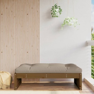 vidaXL, vidaXL Gartenhocker Honigbraun 120x80 cm Massivholz Kiefer, vidaXL Gartenhocker Honigbraun 120x80 cm Massivholz Kiefer