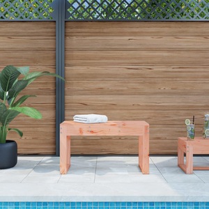 vidaXL, vidaXL Gartenbank 80x38x45 cm Massivholz Douglasie, vidaXL Gartenbank 80x38x45 cm Massivholz Douglasie