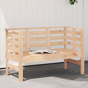 vidaXL, vidaXL Gartenbank 111,5x53x71 cm Massivholz Kiefer
