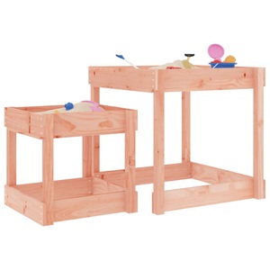 vidaXL, vidaXL Sand-Spieltische 2 Stk. Massivholz Douglasie