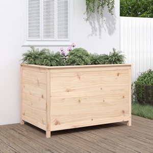 vidaXL, vidaXL Hochbeet 119,5x82,5x78 cm Massivholz Kiefer, vidaXL Hochbeet 119,5x82,5x78 cm Massivholz Kiefer