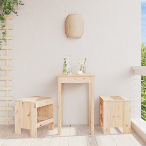 vidaXL, vidaXL Gartenhocker 2 Stk. 40x36x45 cm Massivholz Kiefer, vidaXL Gartenhocker 2 Stk. 40x36x45 cm Massivholz Kiefer