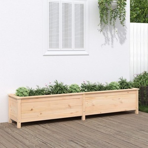 vidaXL, vidaXL Hochbeet 199,5x40x39 cm Massivholz Kiefer, 
