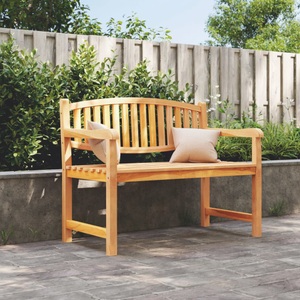 vidaXL, vidaXL Gartenbank 114x59x87 cm Massivholz Teak, vidaXL Gartenbank 114x59x87 cm Massivholz Teak