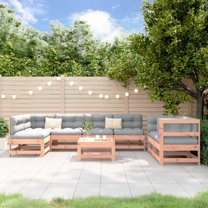 vidaXL, vidaXL 8-tlg. Garten-Lounge-Set Massivholz Douglasie, 