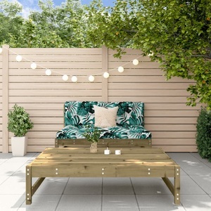 vidaXL, vidaXL 2-tlg. Garten-Lounge-Set Kiefernholz Imprägniert, vidaXL 2-tlg. Garten-Lounge-Set Kiefernholz Imprägniert