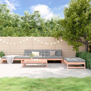 vidaXL, vidaXL 5-tlg. Garten-Lounge-Set Massivholz Douglasie, vidaXL 5-tlg. Garten-Lounge-Set Massivholz Douglasie