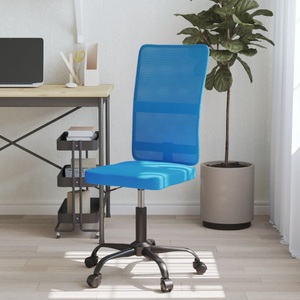 vidaXL, vidaXL Bürostuhl Blau Netz, 